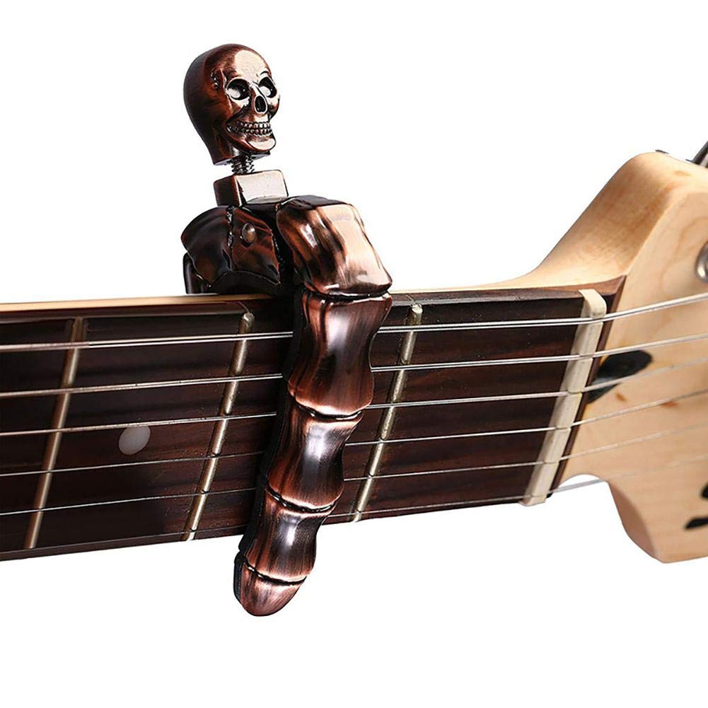 Musical Instrument Organ - Guitar Capo Skull Capo for Acoustic