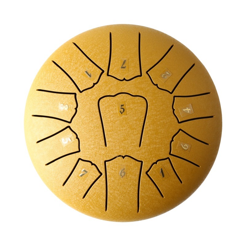 Tongue Drum Steel - 6 Inch Tongue Drum Carbon Steel