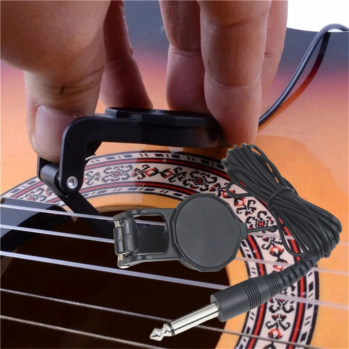 Musical Instrument Organ - Audio Jack Clip On Pickup/2.5 M