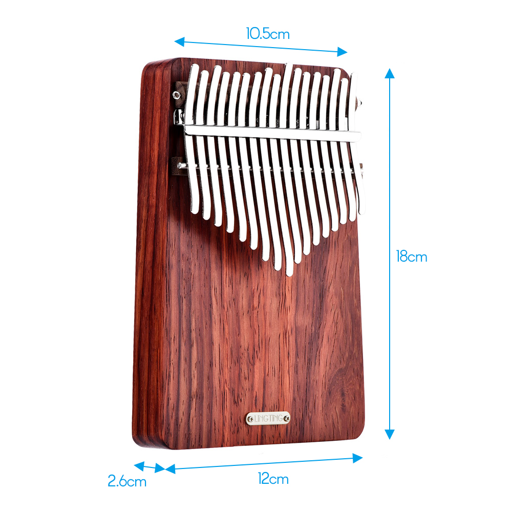 LINGTING 17 keys Kalimba Porta - Musical Instrument Africa 评论和价格