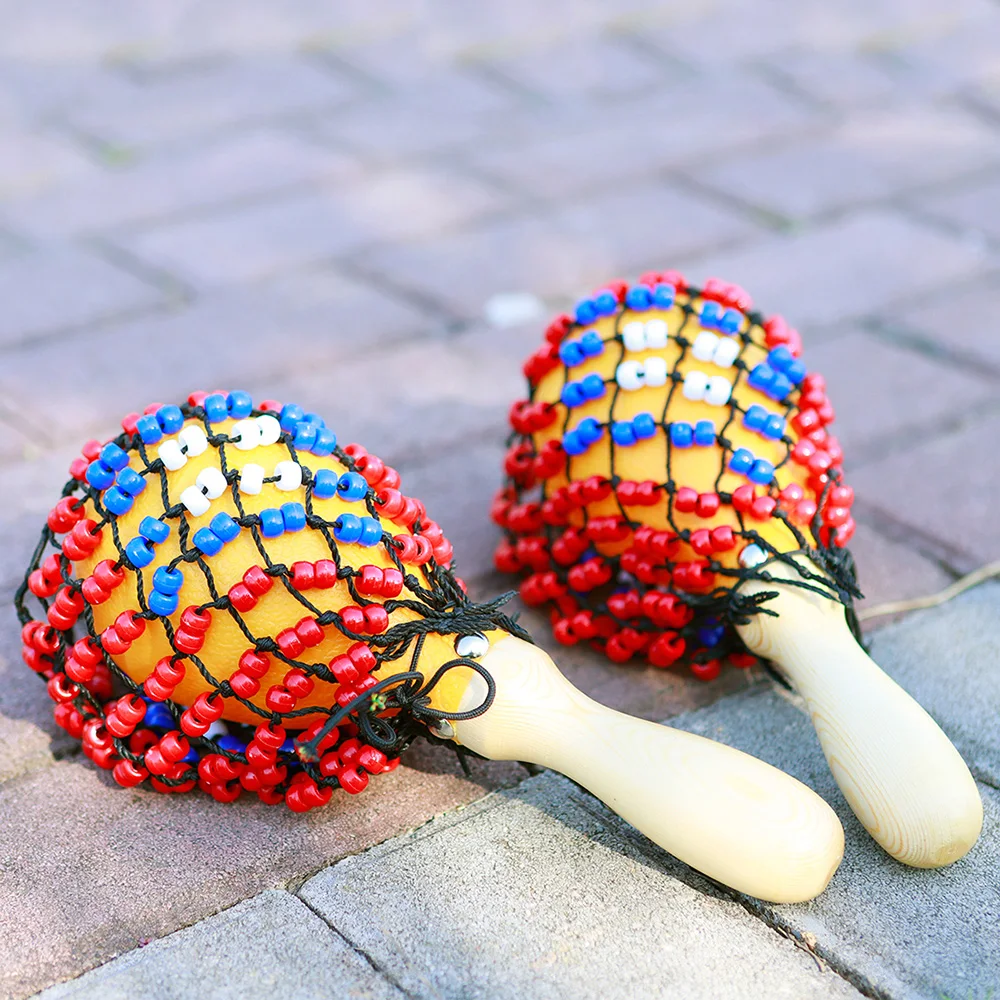 1 Pair Wooden Sand Hammers wit - Musical Instrument Net 评论和价格