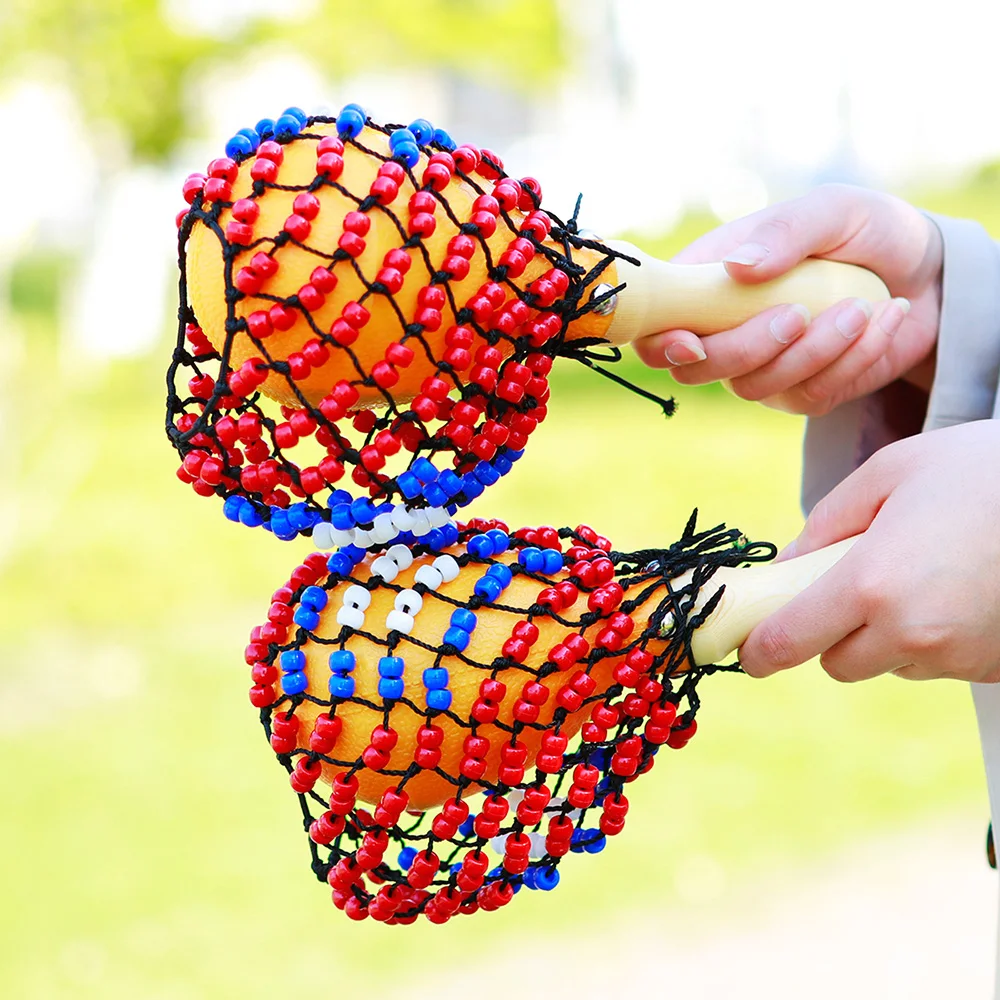 1 Pair Wooden Sand Hammers wit - Musical Instrument Net 评论和价格