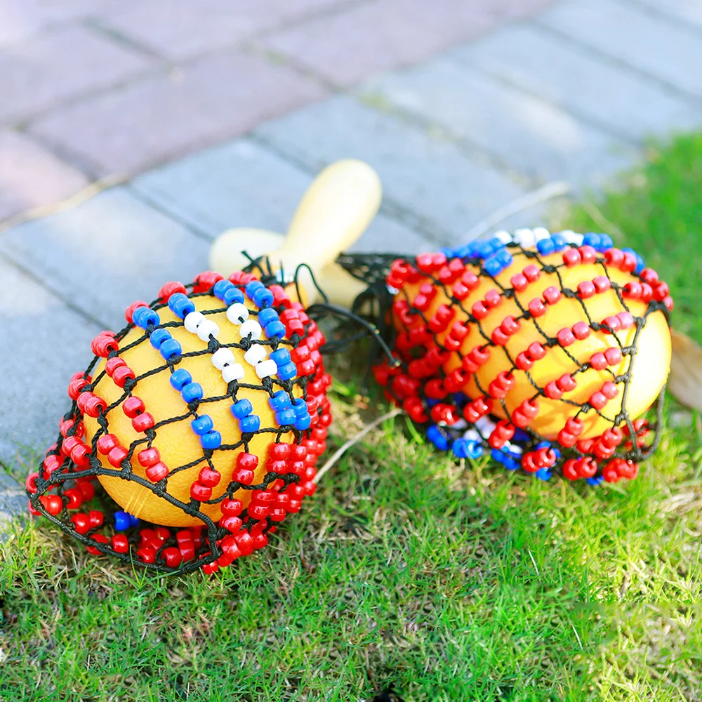 1 Pair Wooden Sand Hammers wit - Musical Instrument Net 评论和价格