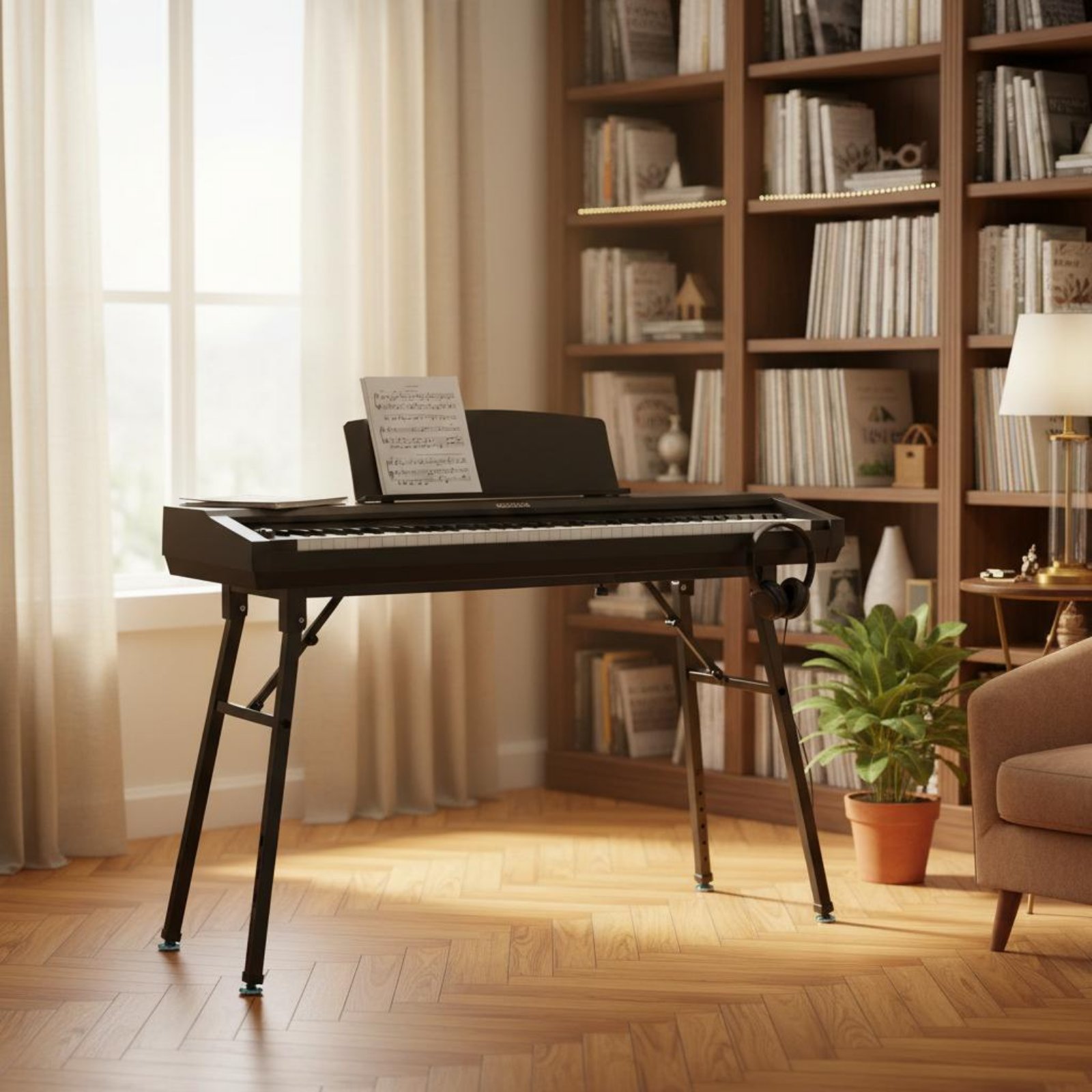 Folding Keyboard Stand Portabl - Musical Instrument Of Keyboard 评论和价格