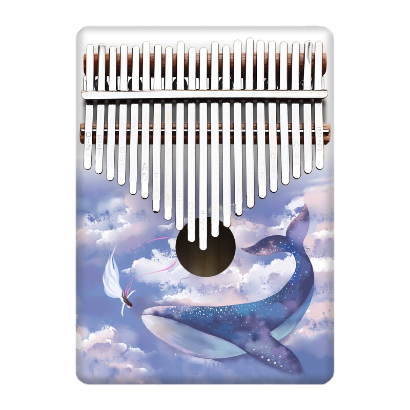 Colorful 21 Key Kalimba Kids C - Musical Instrument Of Keyboard 评论和价格