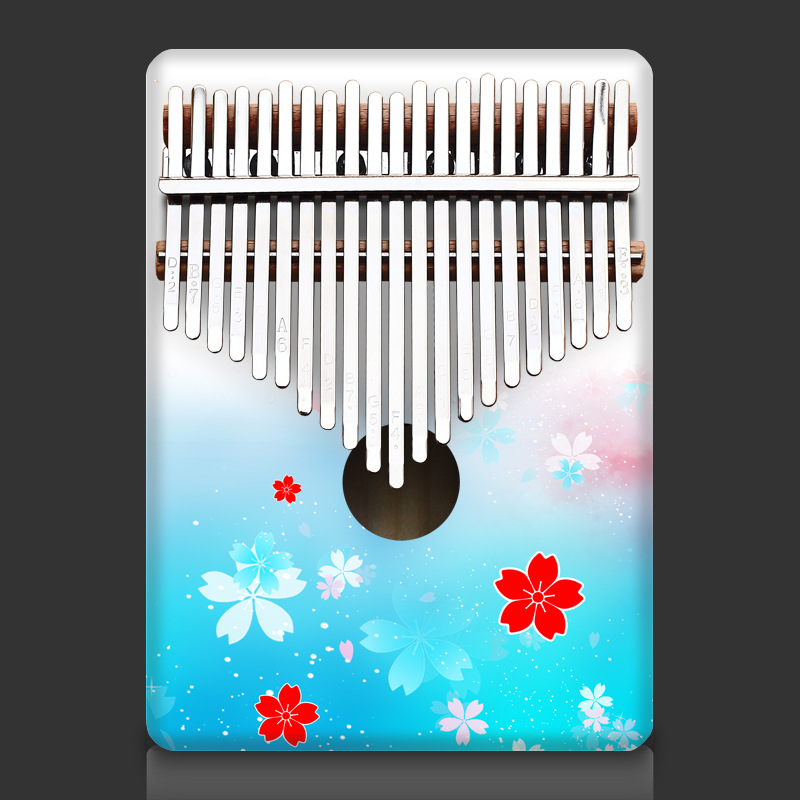 Colorful 21 Key Kalimba Kids C - Musical Instrument Of Keyboard 评论和价格