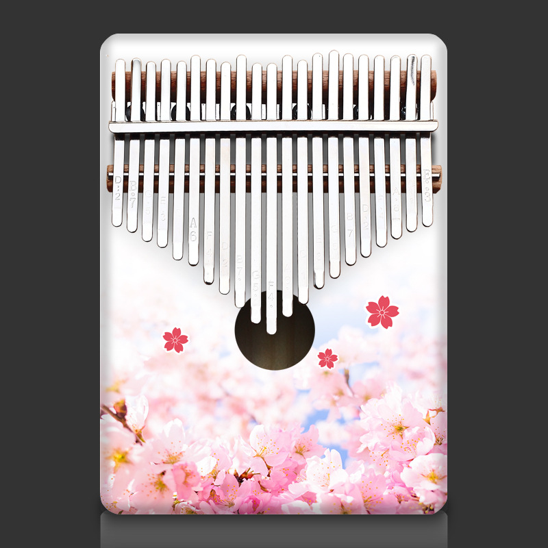 Colorful 21 Key Kalimba Kids C - Musical Instrument Of Keyboard 评论和价格