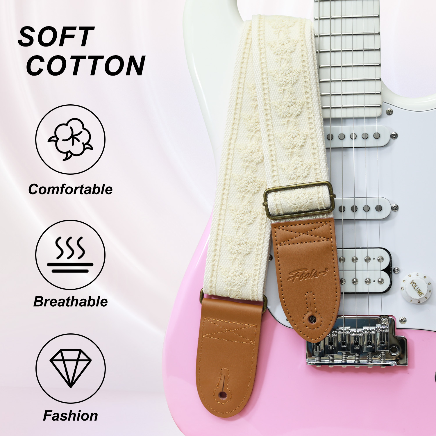 FOALS Guitar Straps Folk Bass  - Musical Instrument Organ 评论和价格