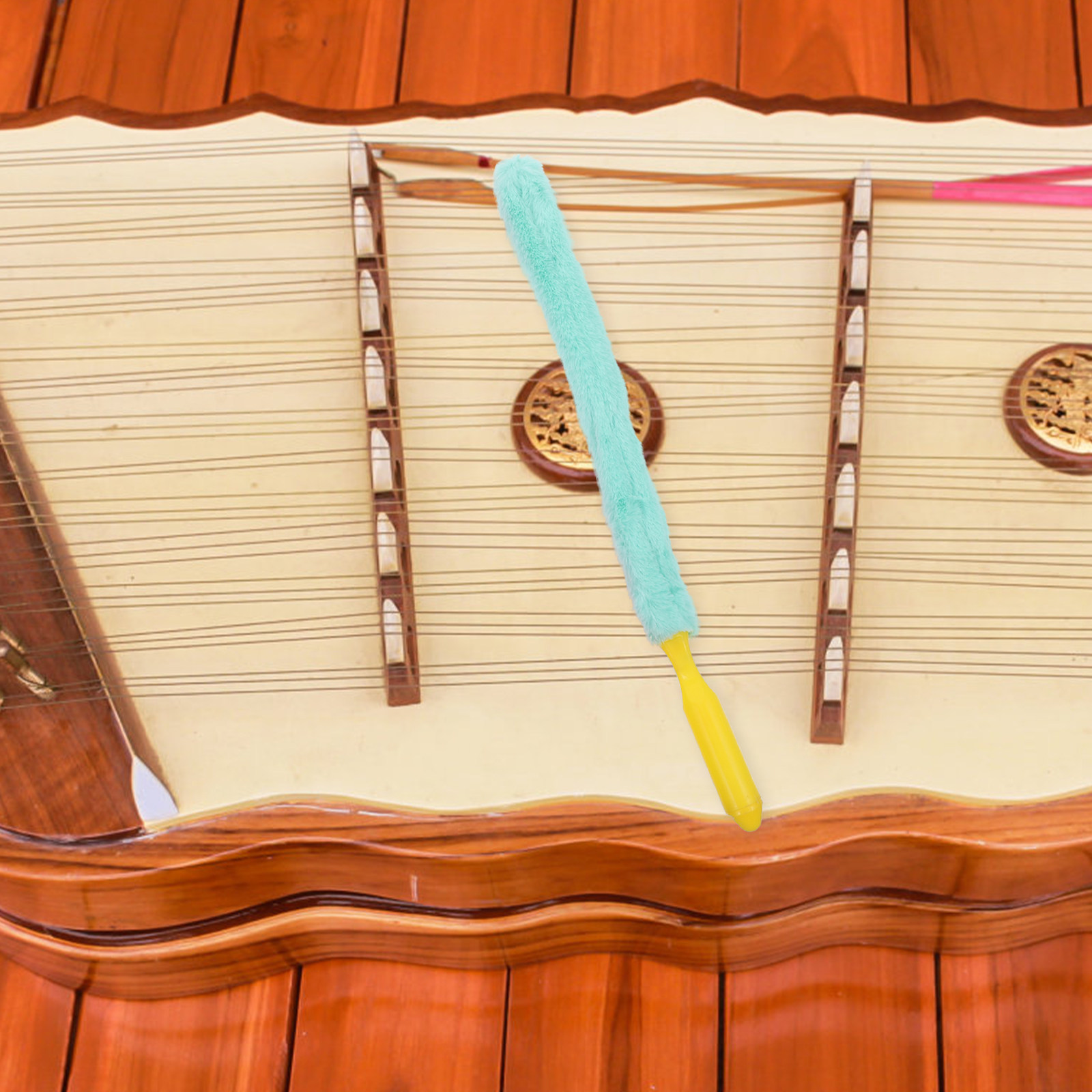 2Pcs Guzheng Cleaning Brushes  - Musical Instrument Of Keyboard 评论和价格