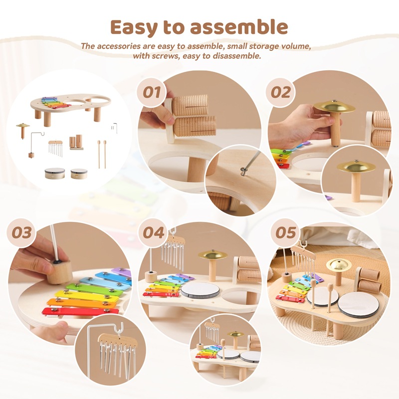 LazyChild Kids Educational Toy - Musical Instrument Games 评论和价格