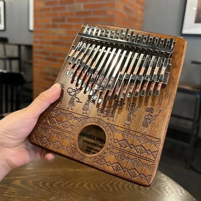 Wooden Kalimba Portable Childr - Musical Instrument Of Keyboard 评论和价格