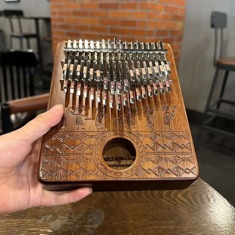 Wooden Kalimba Portable Childr - Musical Instrument Of Keyboard 评论和价格