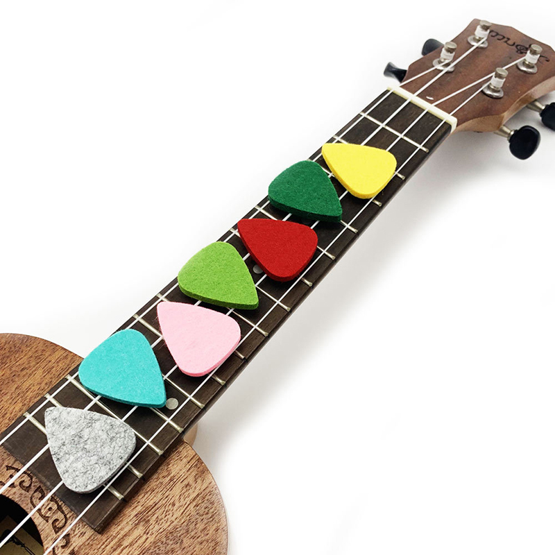 5/10/20PCS Felt Guitar Picks – - Musical Instrument Organ 评论和价格