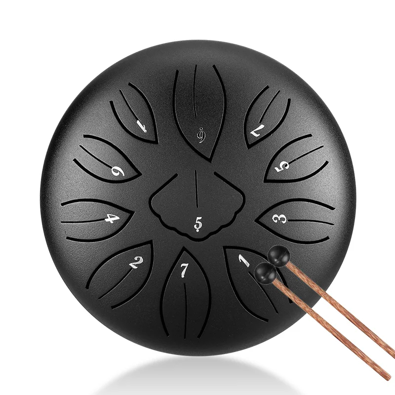Hluru Steel Tongue Drum 6 Inch - Tongue Drum Steel 评论和价格