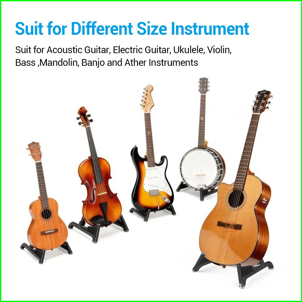 Guitar Stand - A Frame Foldabl - Musical Instrument Organ 评论和价格