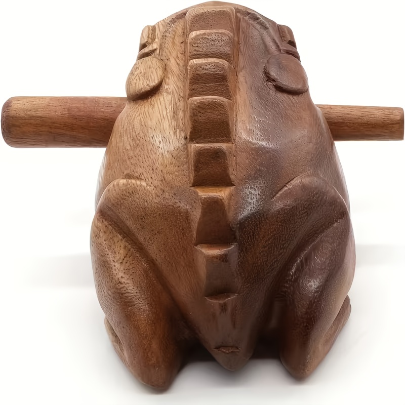 Wooden Frog Classic Handmade P - Musical Instrument Africa 评论和价格