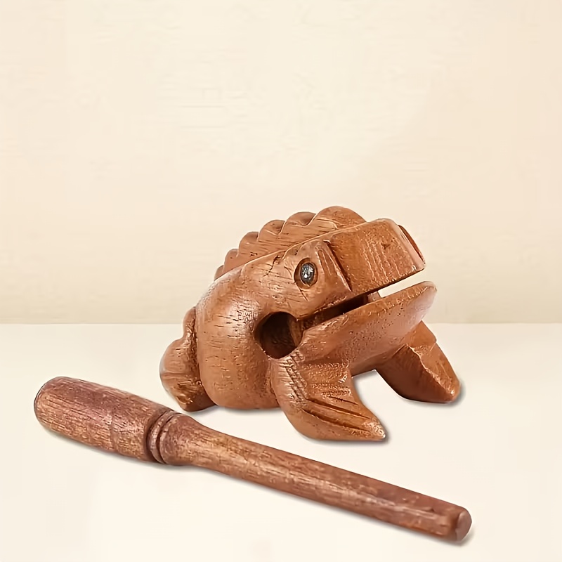 Wooden Frog Classic Handmade P - Musical Instrument Africa 评论和价格