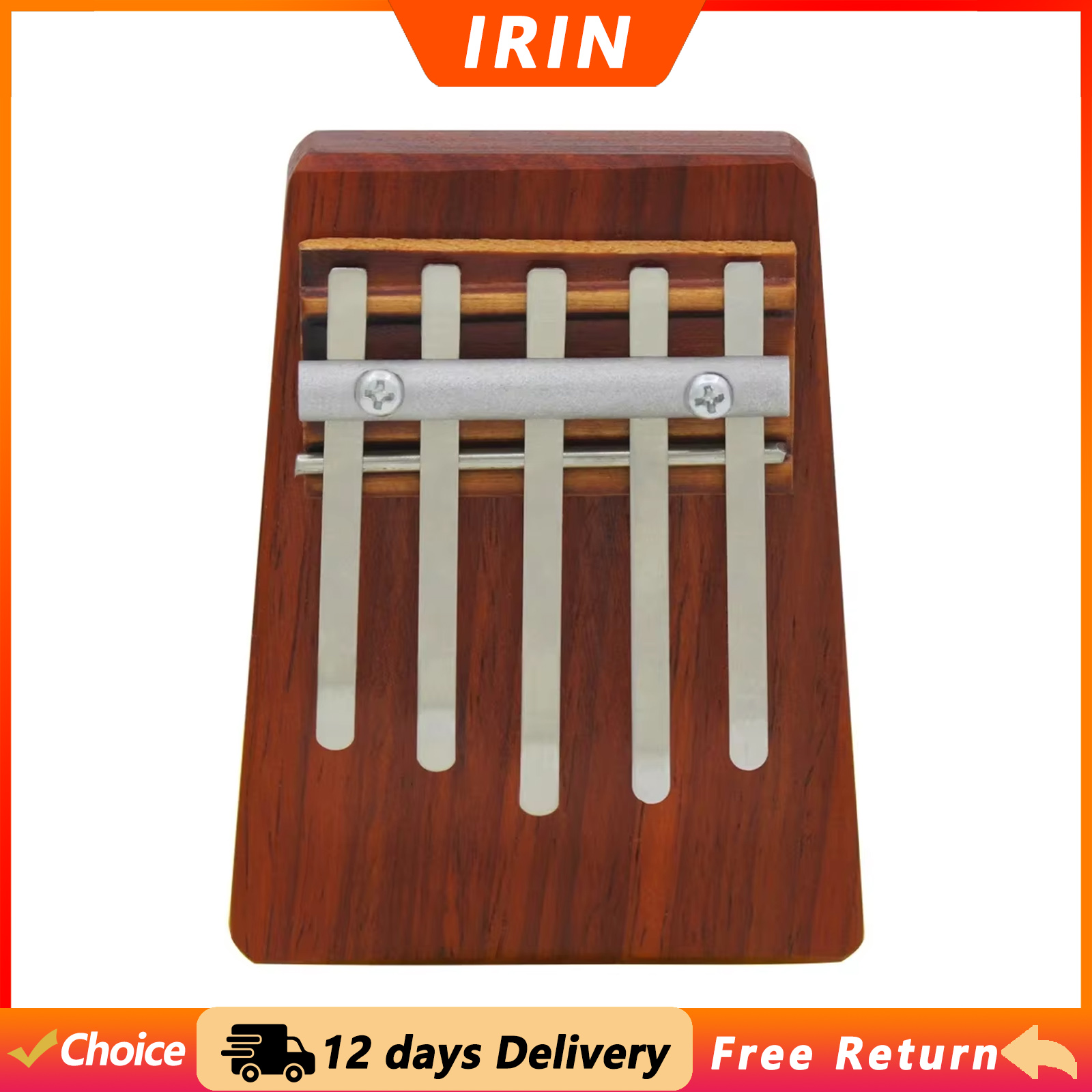 IRIN Kalimba 5 Tone Thumb Pian - Musical Instrument Of Keyboard 评论和价格
