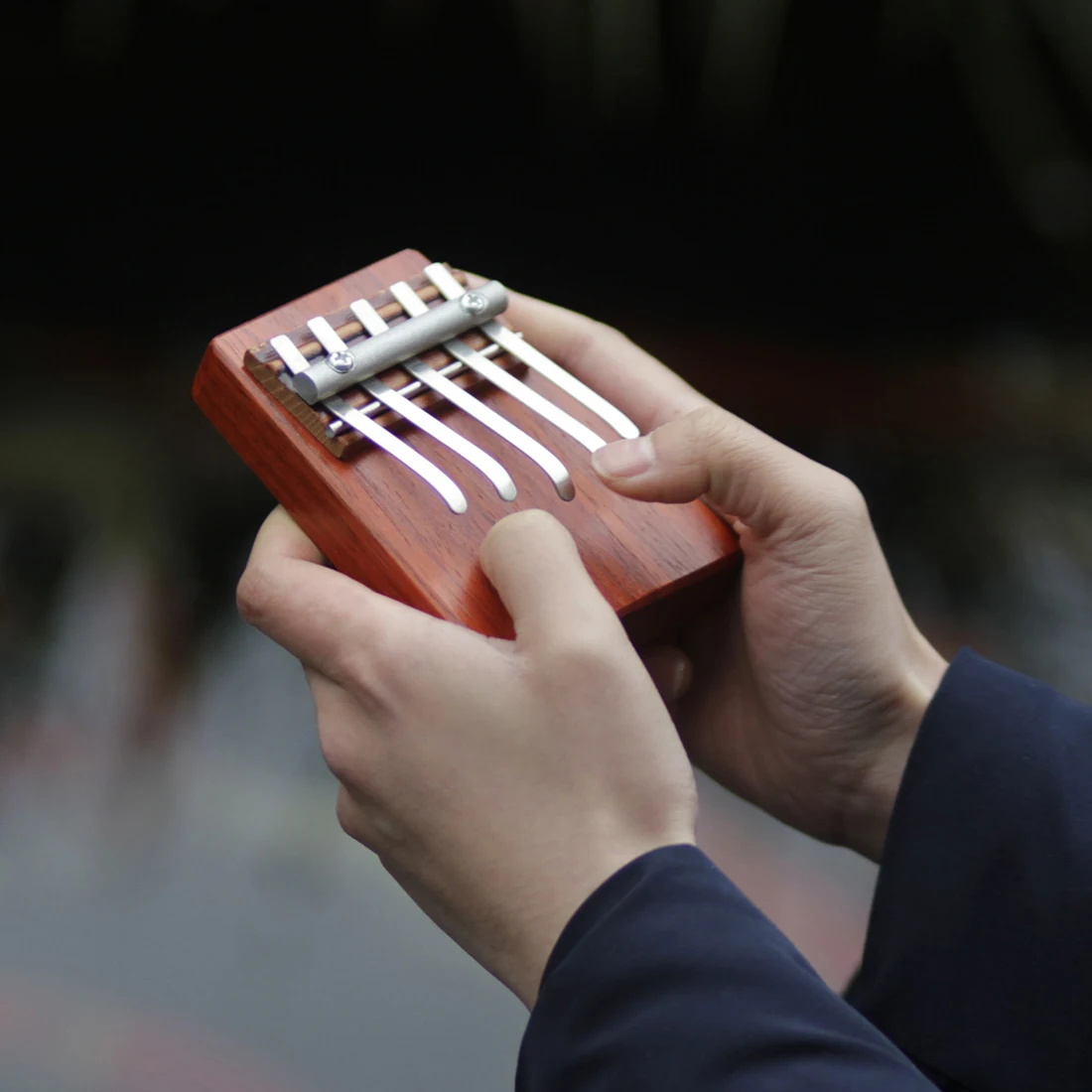 IRIN Kalimba 5 Tone Thumb Pian - Musical Instrument Of Keyboard 评论和价格