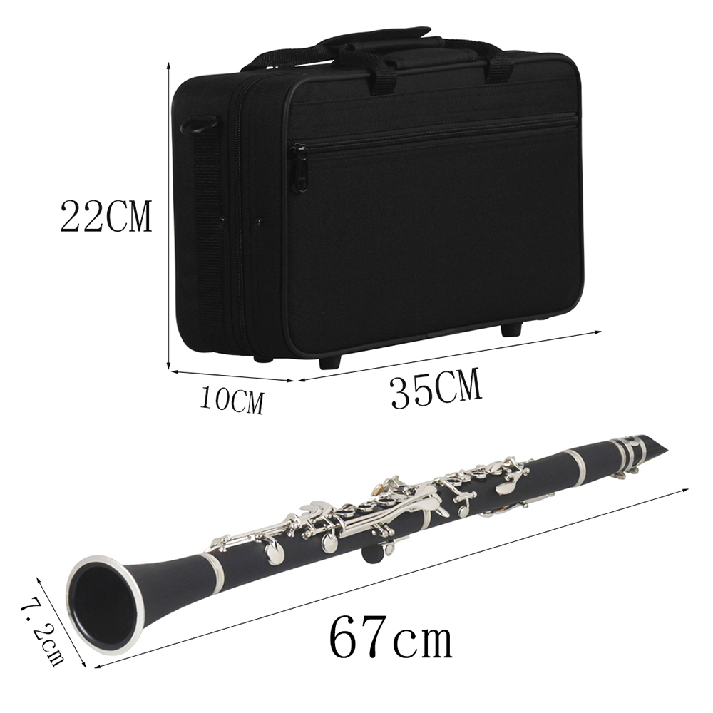 SLADE Bb Clarinet 17 Keys Bake - Musical Instrument Reed 评论和价格