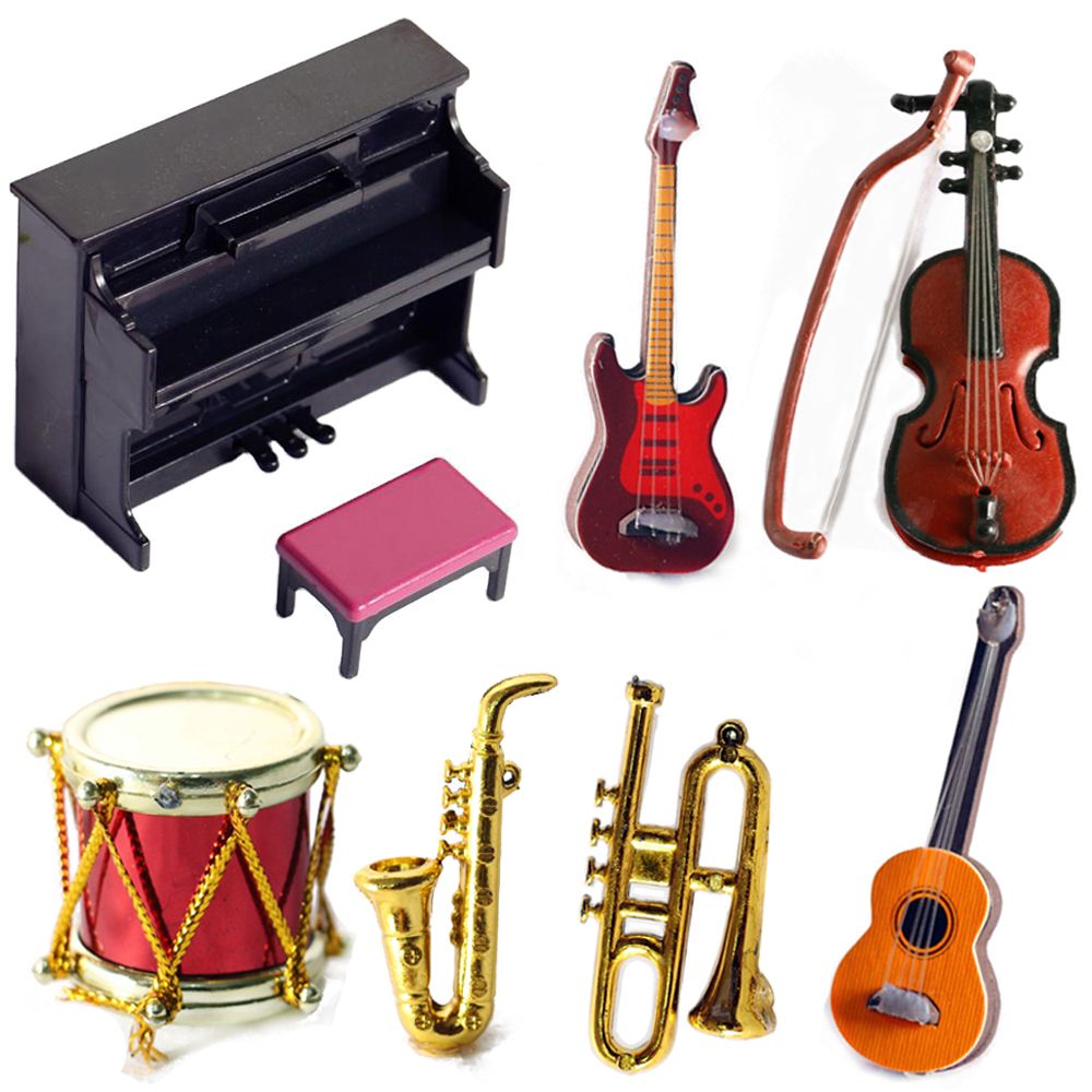 Miniature Doll Musical Instrum - Musical Instrument Organ 评论和价格