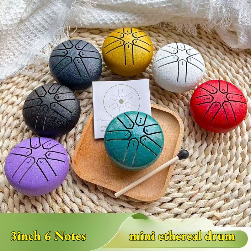 Mini 3 Inches 6 Notes Steel To - Tongue Drum Steel 评论和价格