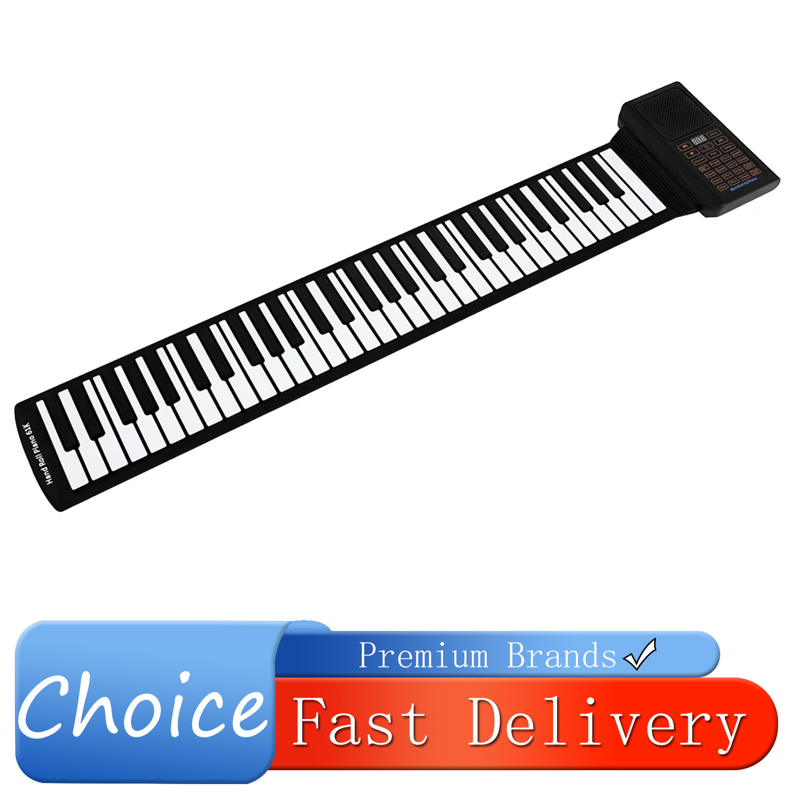 61 Keys Mini Roll Up Piano Sil - Musical Instrument Of Keyboard 评论和价格