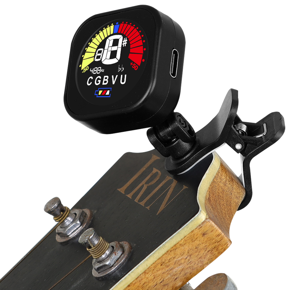 Guitar Tuner LCD Display Porta - Musical Instrument Organ 评论和价格