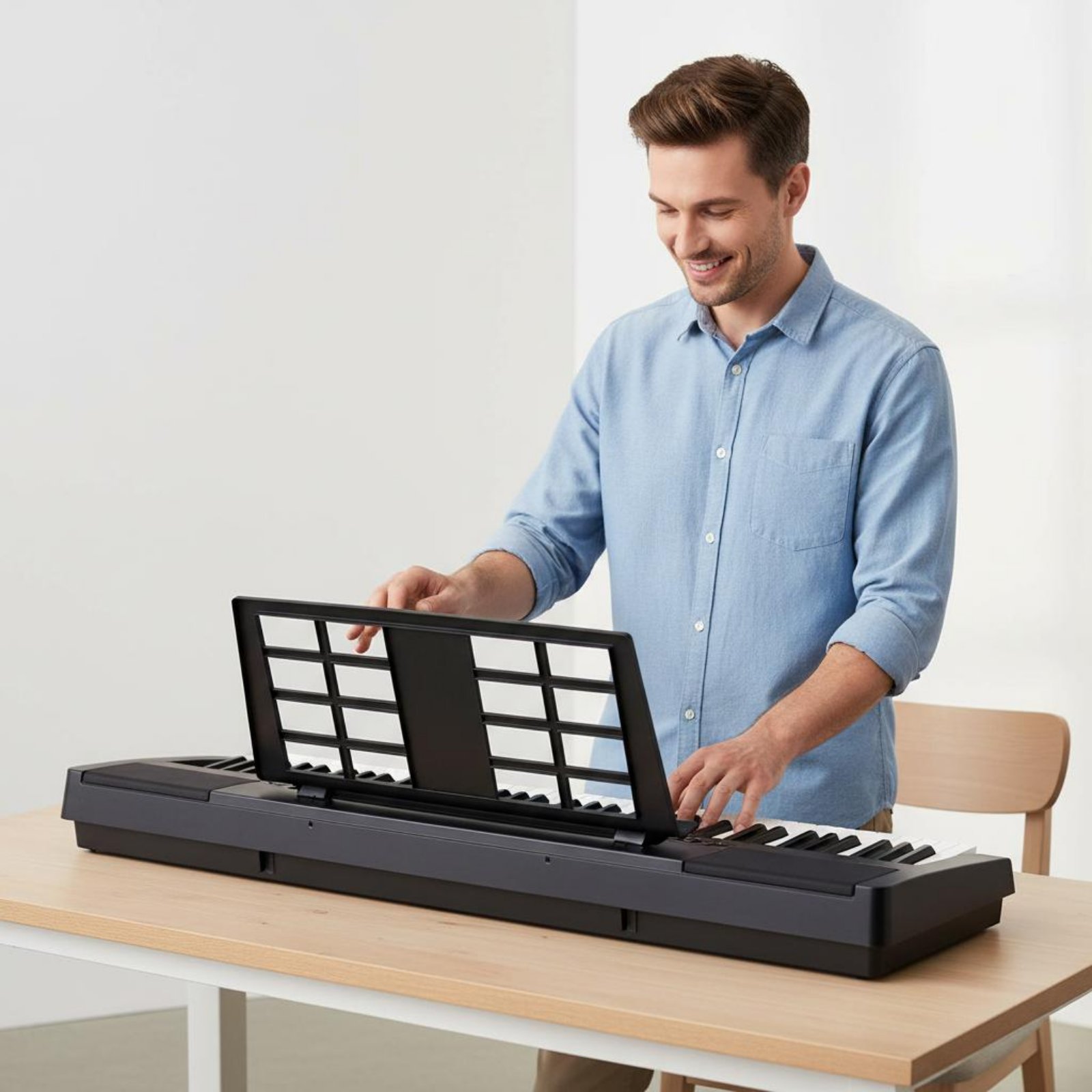 Electronic Keyboard Music Stan - Musical Instrument Of Keyboard 评论和价格