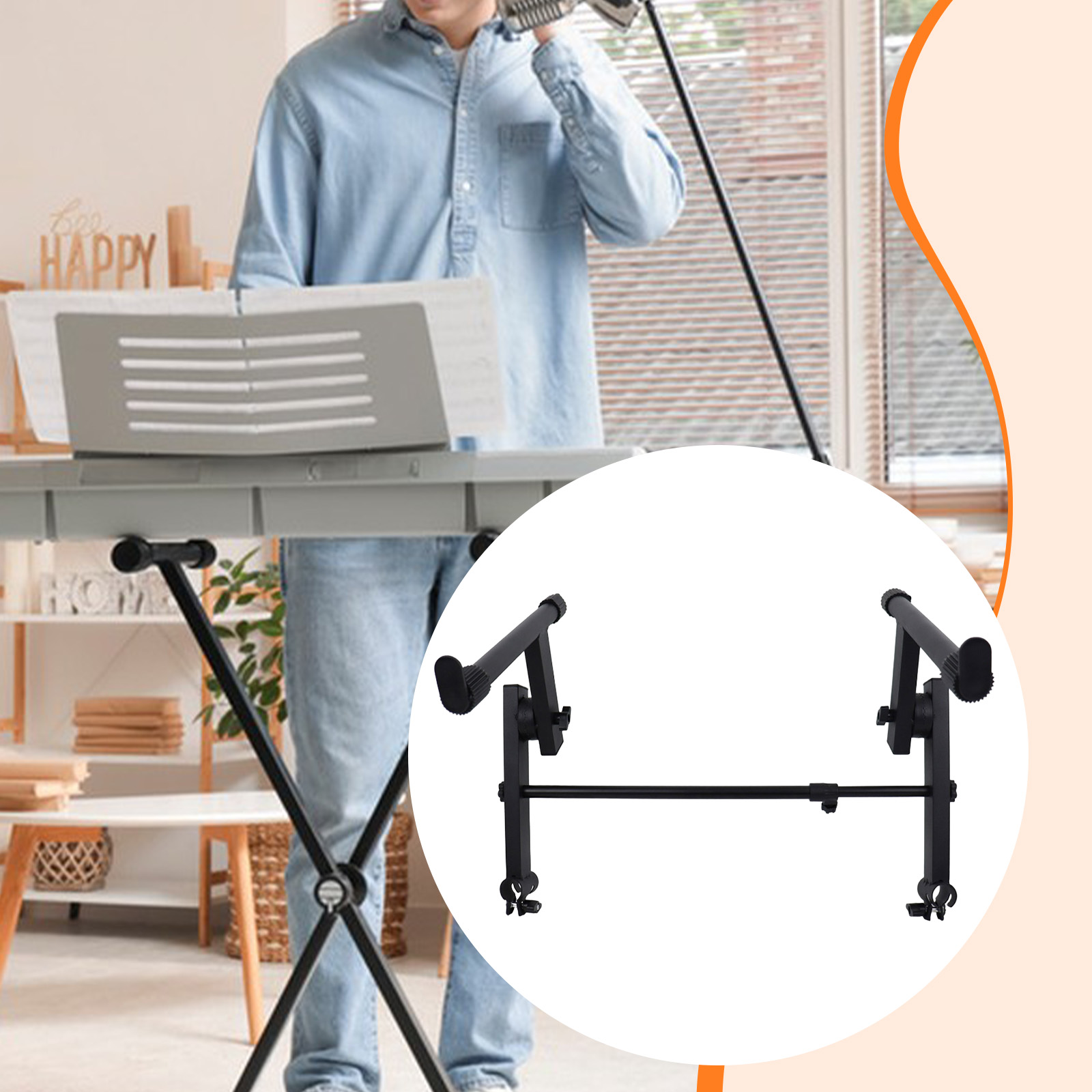 Metal Electric Piano Rack 2 Ti - Musical Instrument Of Keyboard 评论和价格