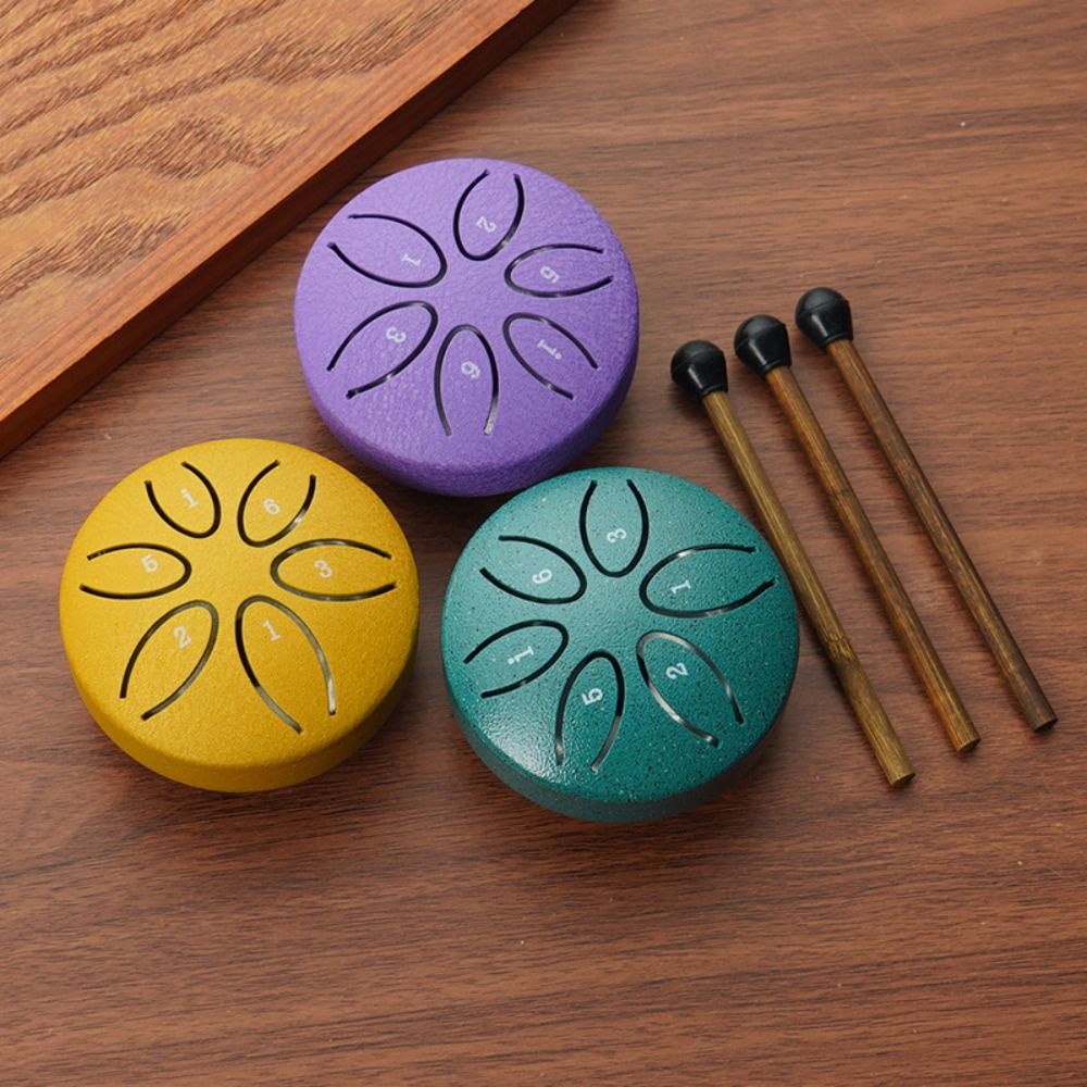 6-Tone Steel Tongue Drum Set M - Tongue Drum Steel 评论和价格