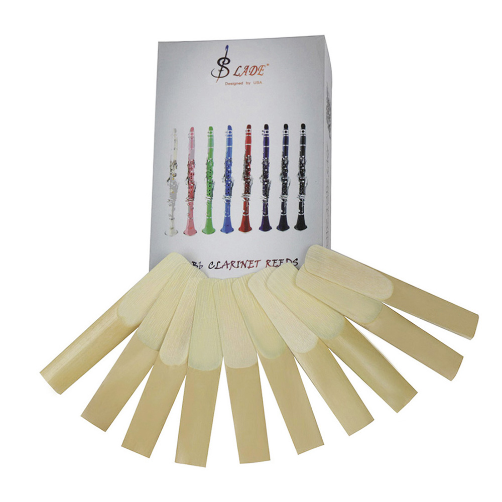 10Pcs/Box Clarinet Reeds Stren - Musical Instrument Reed 评论和价格