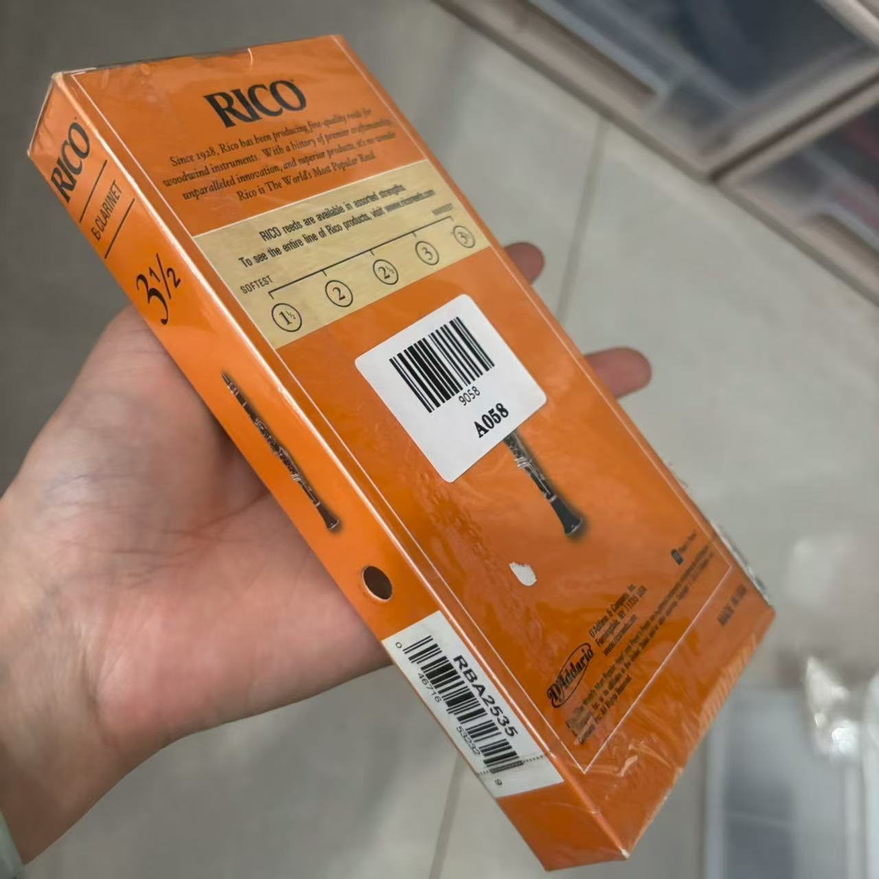 Bb Eb Bass clarinet reeds rico - Musical Instrument Reed 评论和价格