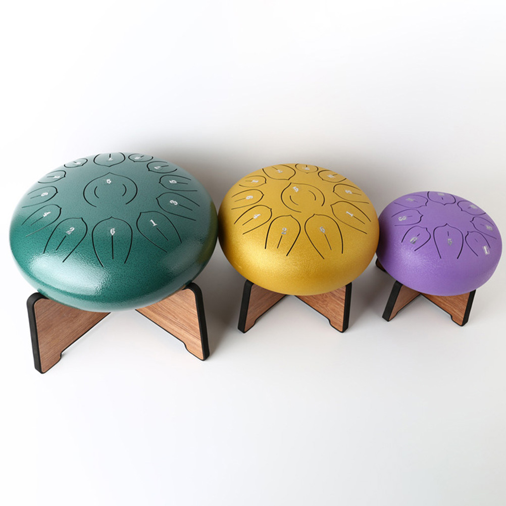 Steel Tongue Drum Holder Woode - Tongue Drum Steel 评论和价格